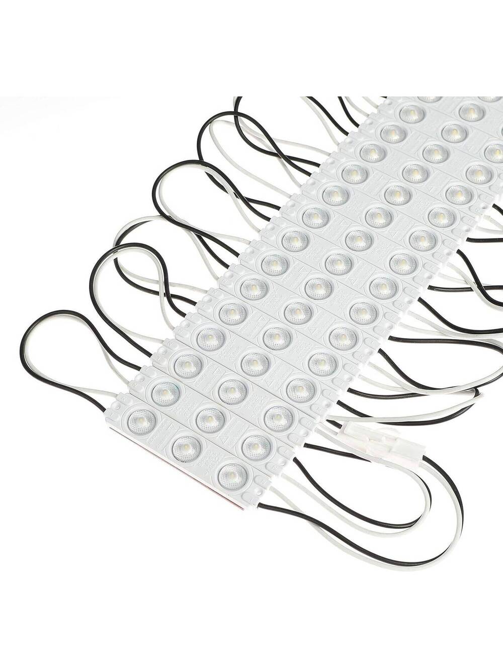 110V AC LED Module - 1.5W, White, 100pcs, for Letter Sign Lighting with Adhesive